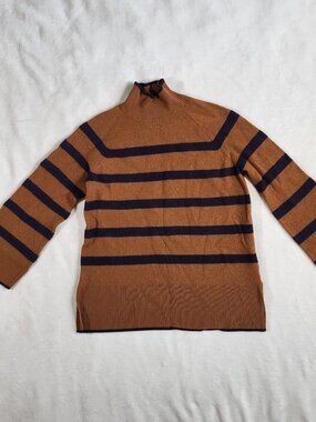 Vineyard Vines Merino Wool Striped Sweater Pullover - Medium
